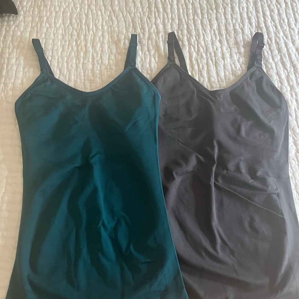 NWT - nursing tank tops size small